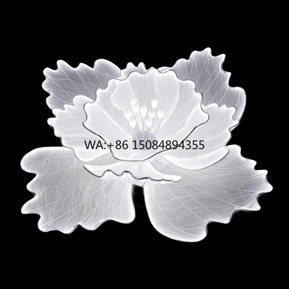 LED Giant White Flower Backdro - Event & Party Supply 评论和价格