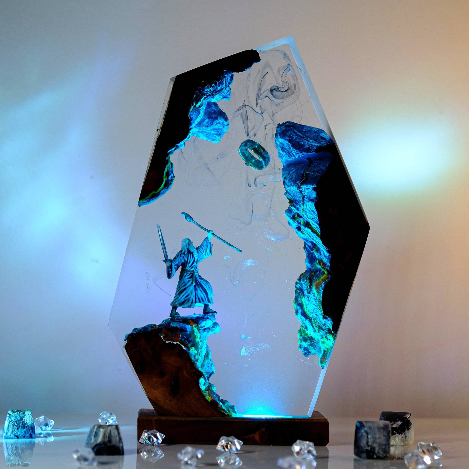 Movie Scence Figure Table Resi - Neon Sign Party 评论和价格
