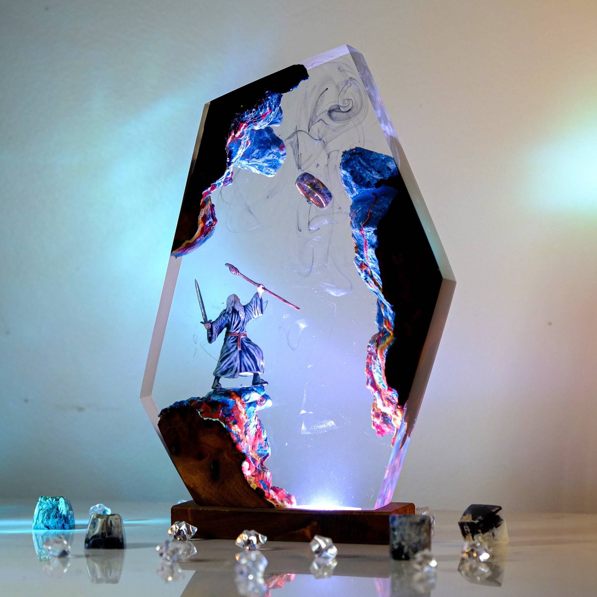 Movie Scence Figure Table Resi - Neon Sign Party 评论和价格