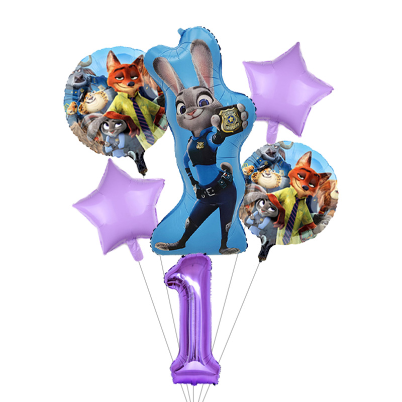 Zootopia Animal Cartoon Balloo - Balloon Arch Kit 评论和价格