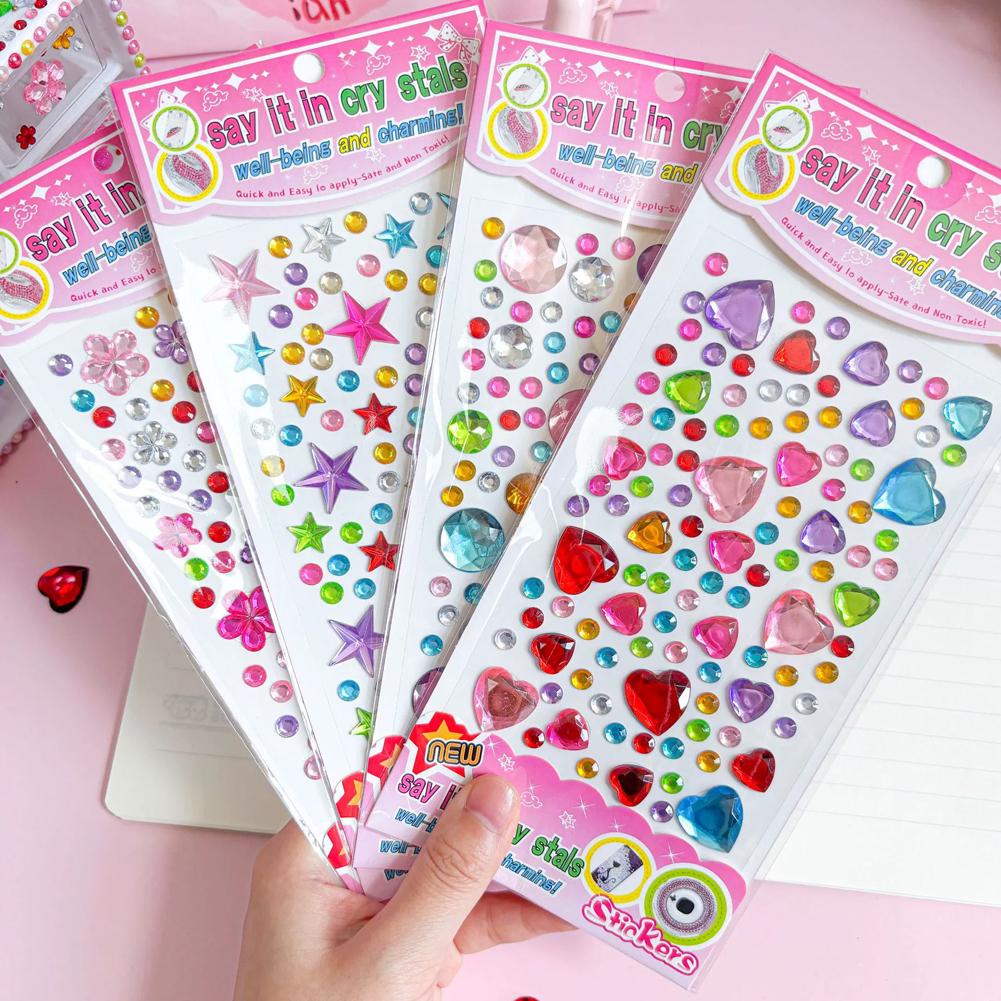 Self-Adhesive Face Rhinestones - Event Party 评论和价格