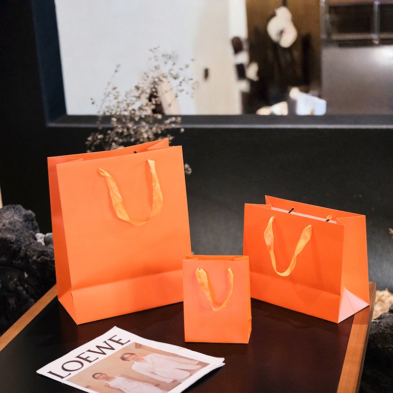 10pcs Orange Clothing Tote Bag - Event Party Shop 评论和价格