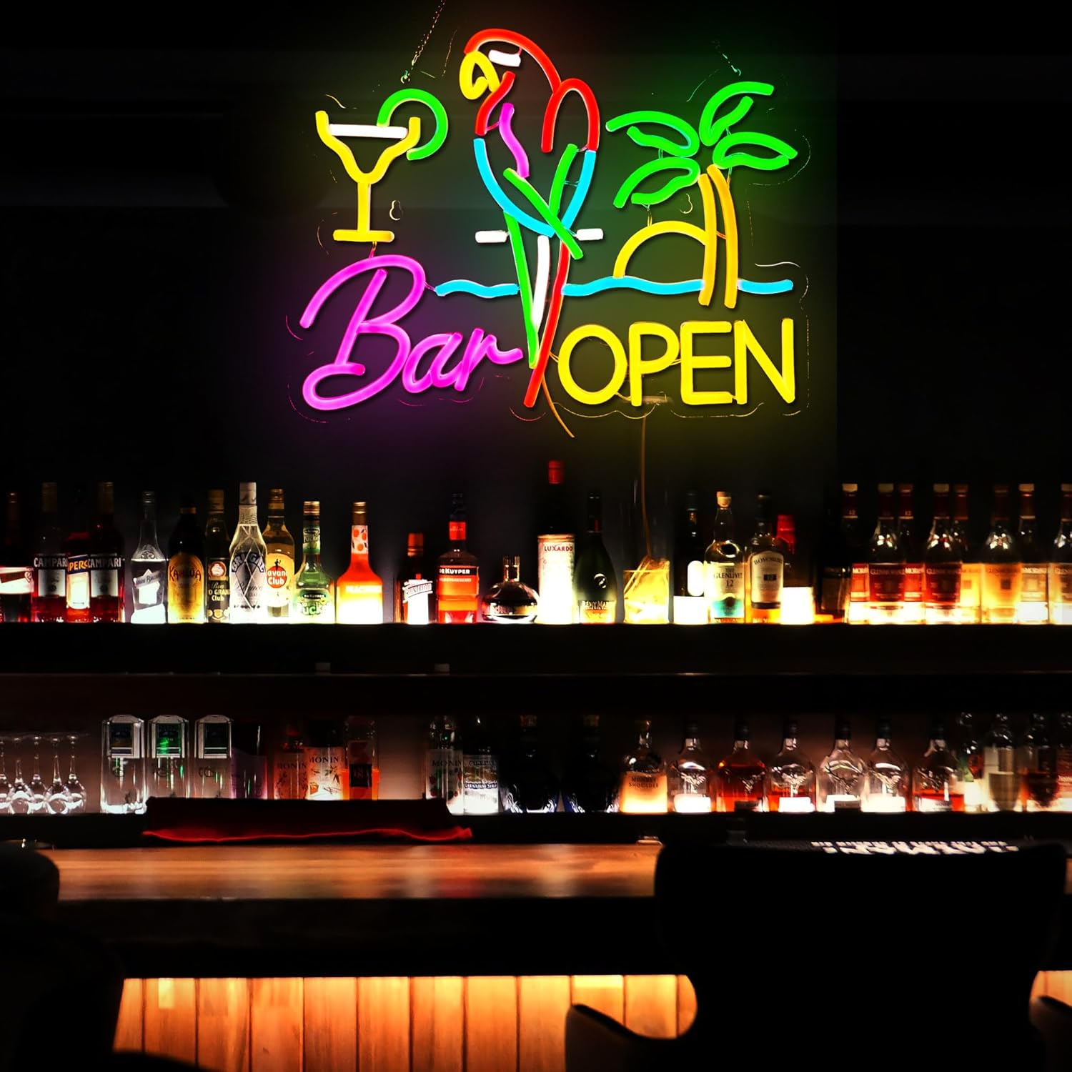 Bar Open Neon Sign Business Ar - Neon Sign Party 评论和价格