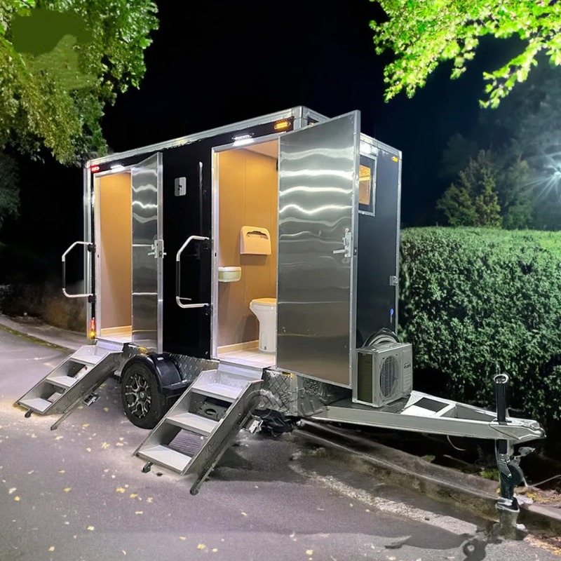 6 Station Restroom Trailer For - Event Support 评论和价格