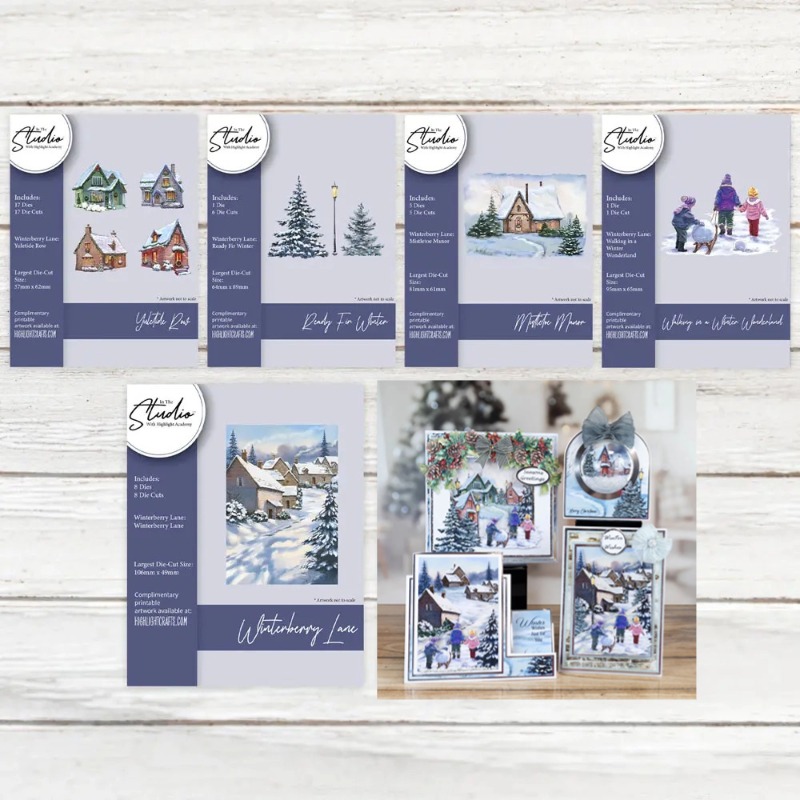 Christmas Yuletide Row Winterb - Flower Wall Panel 评论和价格
