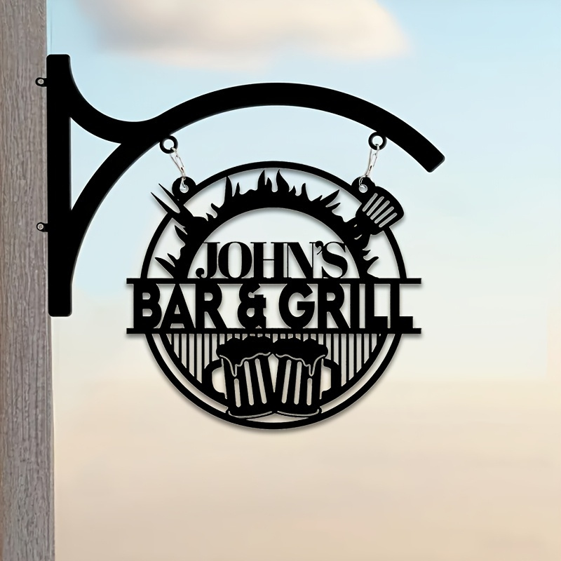 Customizable Wrought Iron Sign - Eve Party 评论和价格
