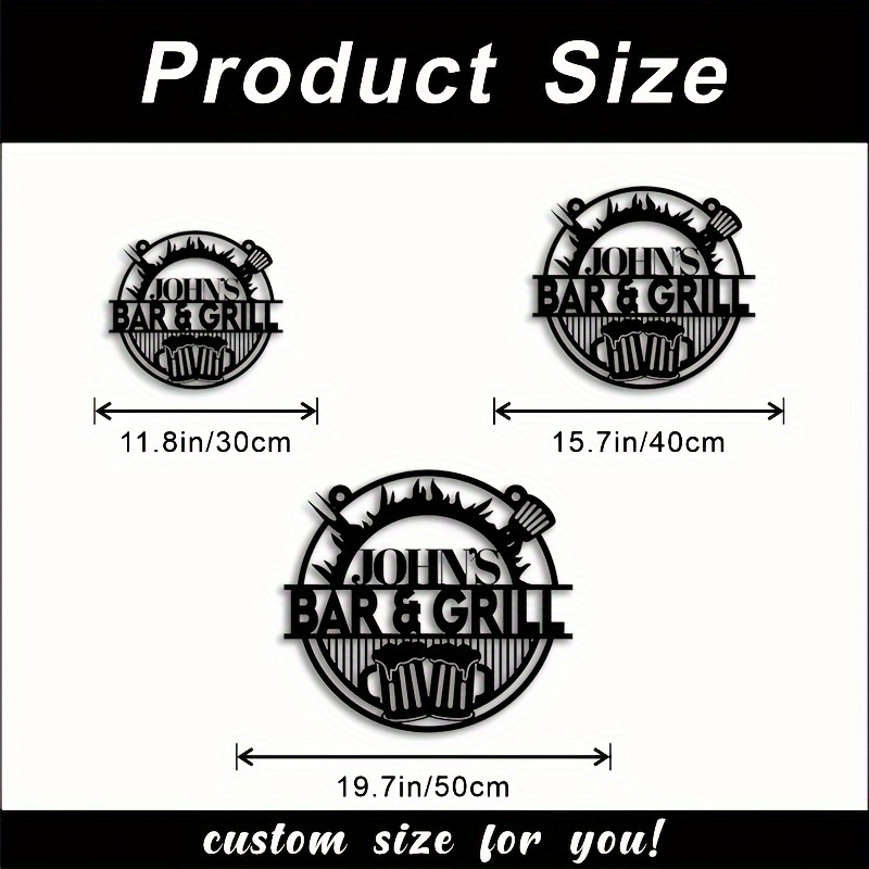 Customizable Wrought Iron Sign - Eve Party 评论和价格