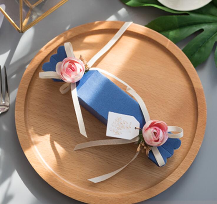 10pcs Flower High Quality Wedd - Event Party Box 评论和价格