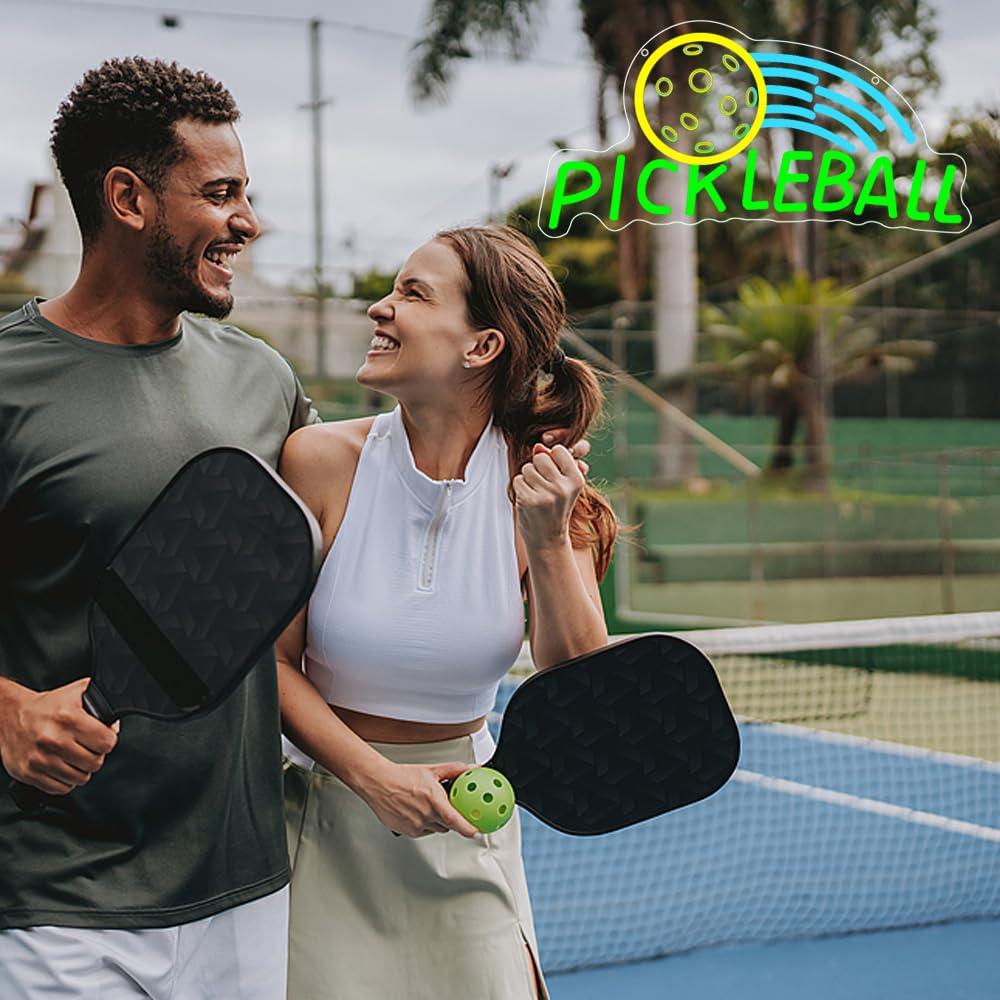 Pickleball Neon Sign USB Dimma - Neon Sign Party 评论和价格
