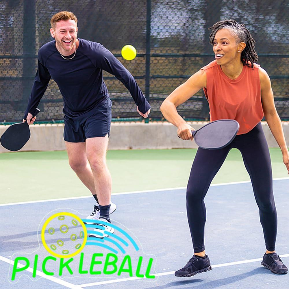 Pickleball Neon Sign USB Dimma - Neon Sign Party 评论和价格