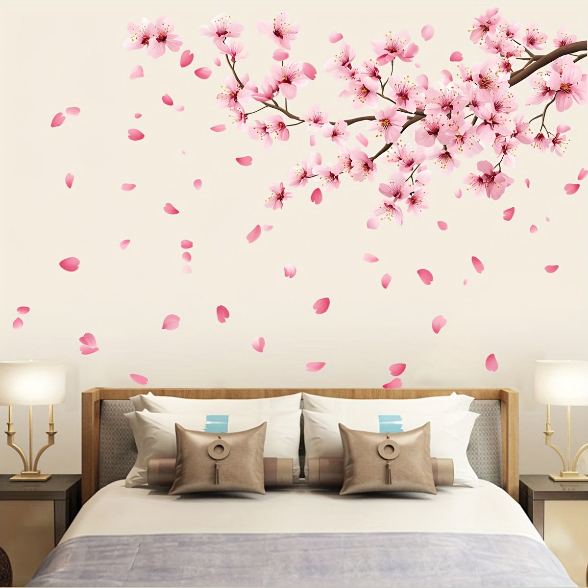 Large Cherry Blossom Tree Wall - Flower Wall Panel 评论和价格