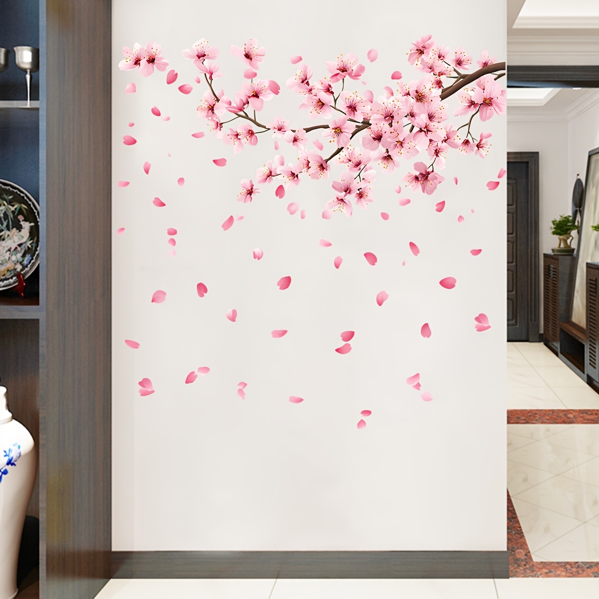 Large Cherry Blossom Tree Wall - Flower Wall Panel 评论和价格