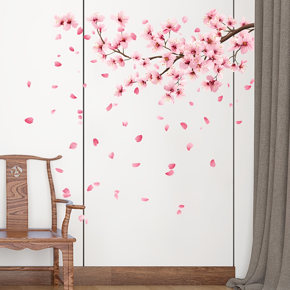 Large Cherry Blossom Tree Wall - Flower Wall Panel 评论和价格