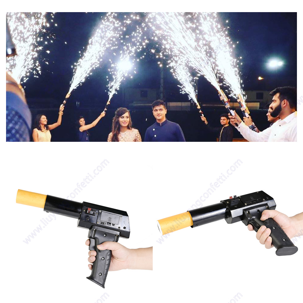 Cold Pyro Gun Hand Held Shoote - Confetti Cannon Tube 评论和价格