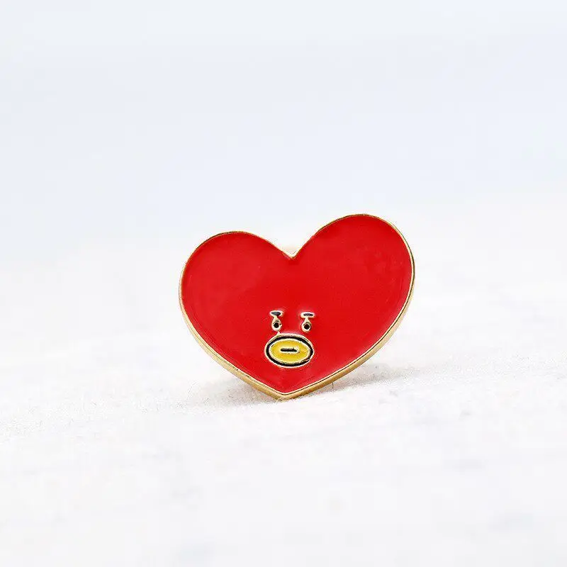 BT21 Metal Brooch Badges Carto - Supply Event 评论和价格